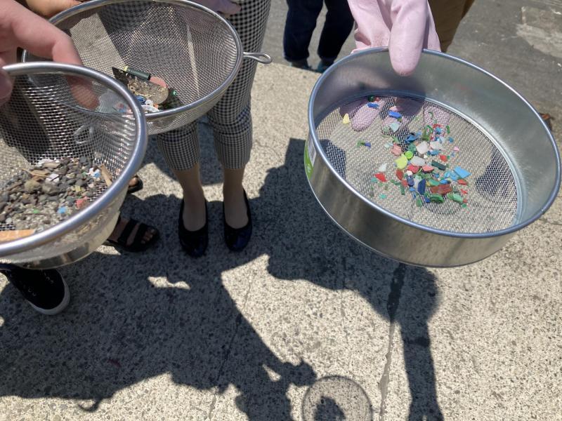 湘南！江ノ島片瀬西浜海岸サンセットビーチクリーン！画像