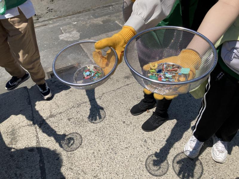 湘南！江ノ島片瀬西浜海岸サンセットビーチクリーン！画像