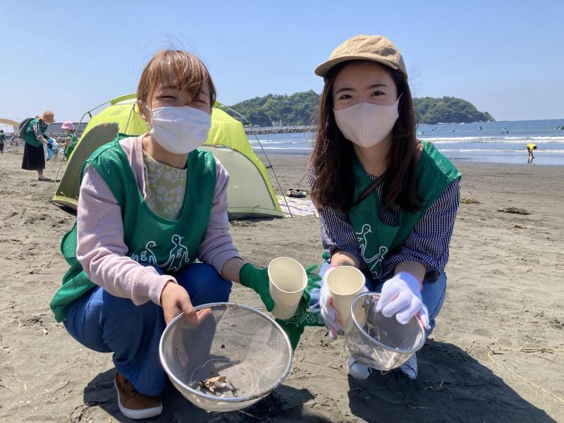 湘南！江ノ島片瀬西浜海岸サンセットビーチクリーン！画像