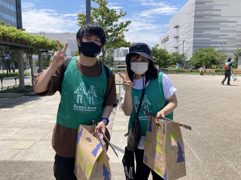 辻堂駅！街ゴミ拾い！画像
