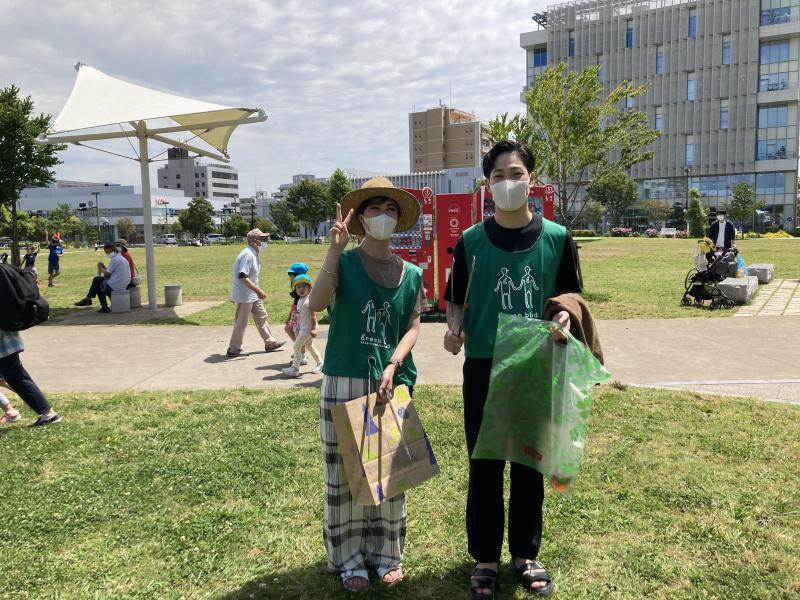 辻堂駅！街ゴミ拾い！画像