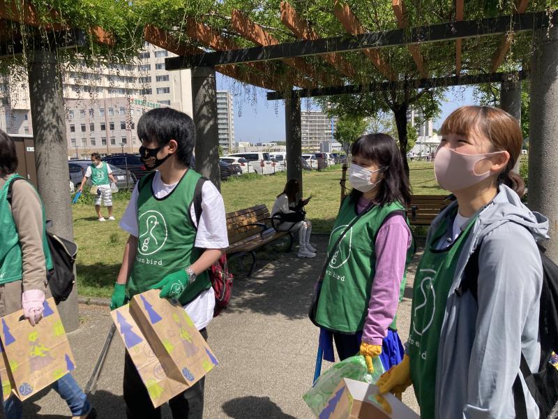 辻堂駅！街ゴミ拾い！画像