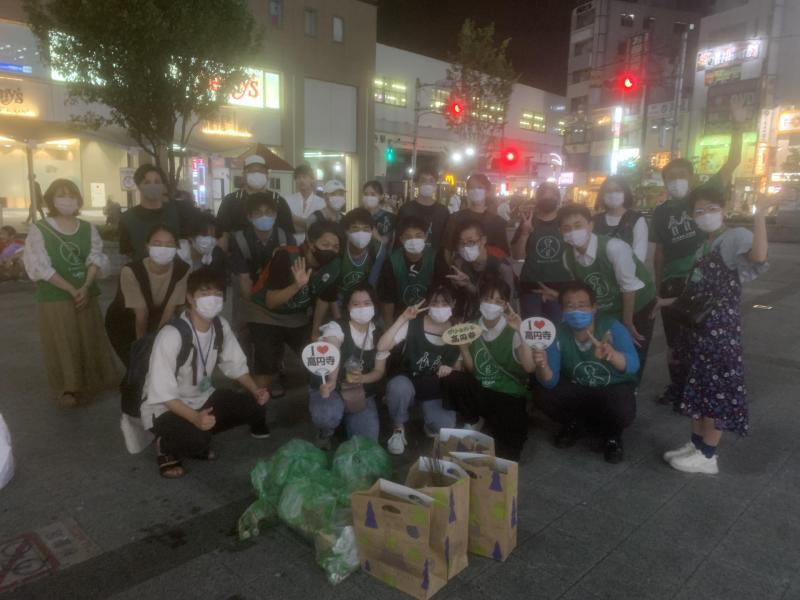 【雨天中止】高円寺北口おそうじ画像