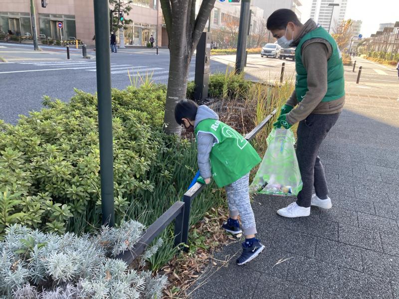 辻堂駅！街ゴミ拾い！画像