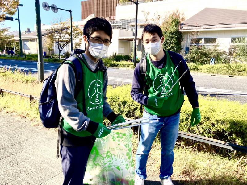 辻堂駅！街ゴミ拾い！画像