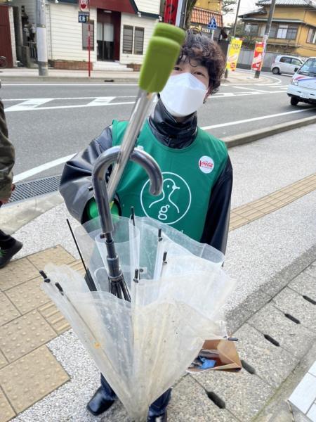 新潟チーム　春風を感じながら、ごみ拾い！画像