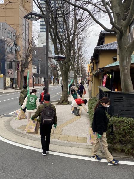 新潟チーム　衣替えとともに街を綺麗に！画像