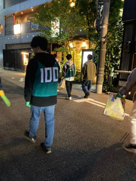 新潟チーム　梅雨に負けずにごみ拾い！画像