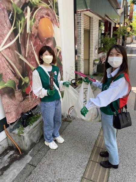 新潟チーム　梅雨明けの街でごみ拾い！画像