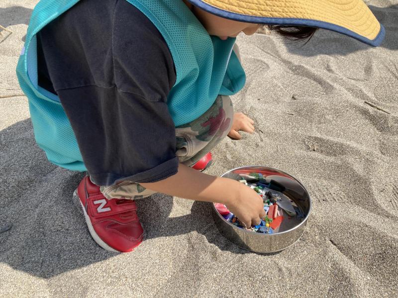 絶景！鎌倉腰越！プラスチックゴミビーチクリーン！画像