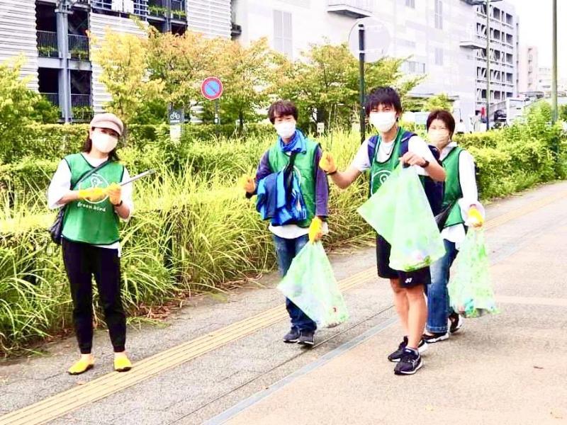 辻堂駅！街ゴミ拾い！画像