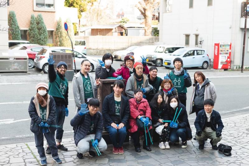 水前寺そうじ開催！画像