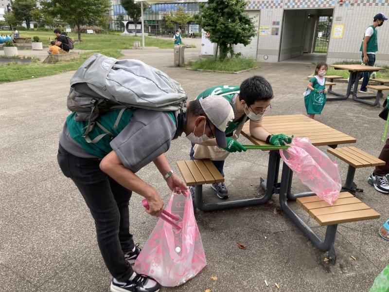 辻堂駅！街ゴミ拾い！画像