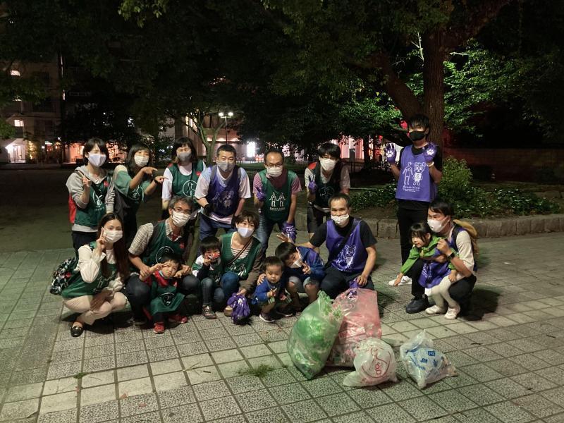 【広島】秋の朝のグリーンバード画像