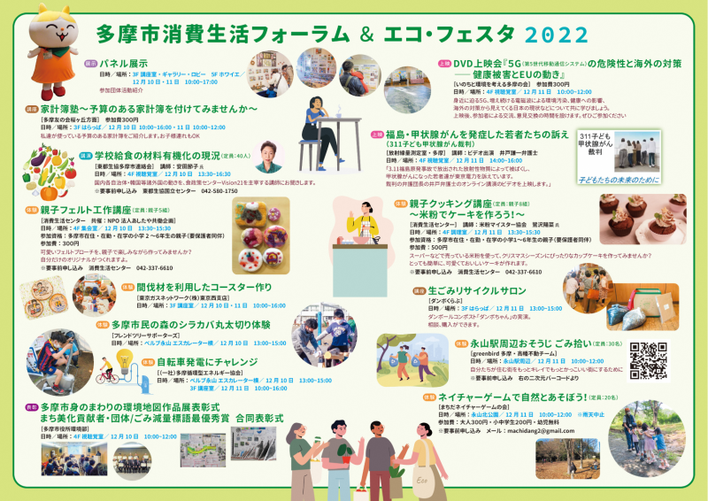 多摩市消費生活フォーラム＆エコフェスタ　永山駅周辺おそうじ画像