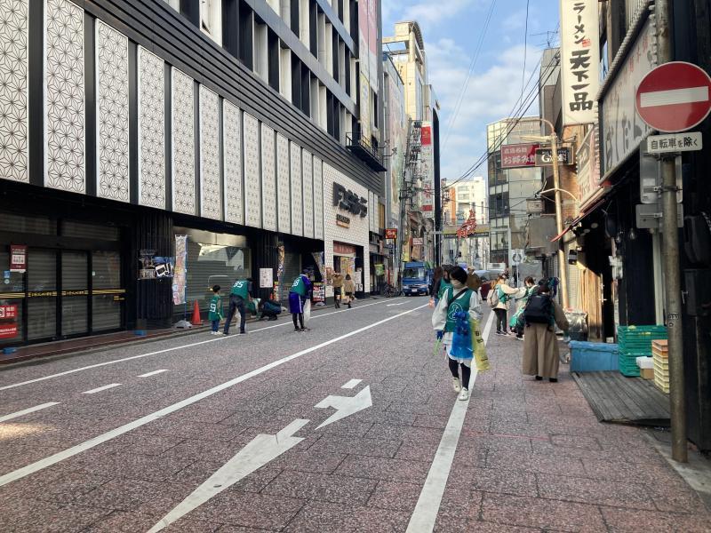 【広島】冬の朝のゴミひろい画像