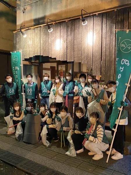 新潟チーム　けやき通りごみ拾い！画像