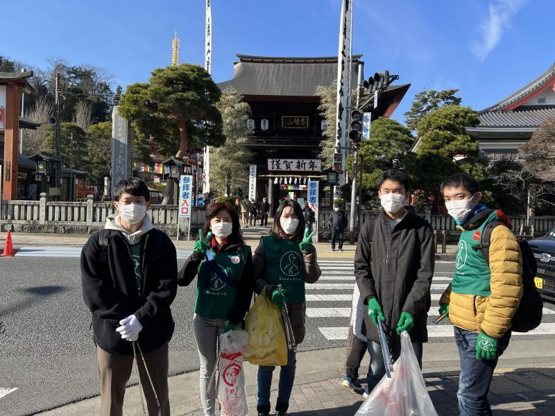 高幡不動定例おそうじ画像