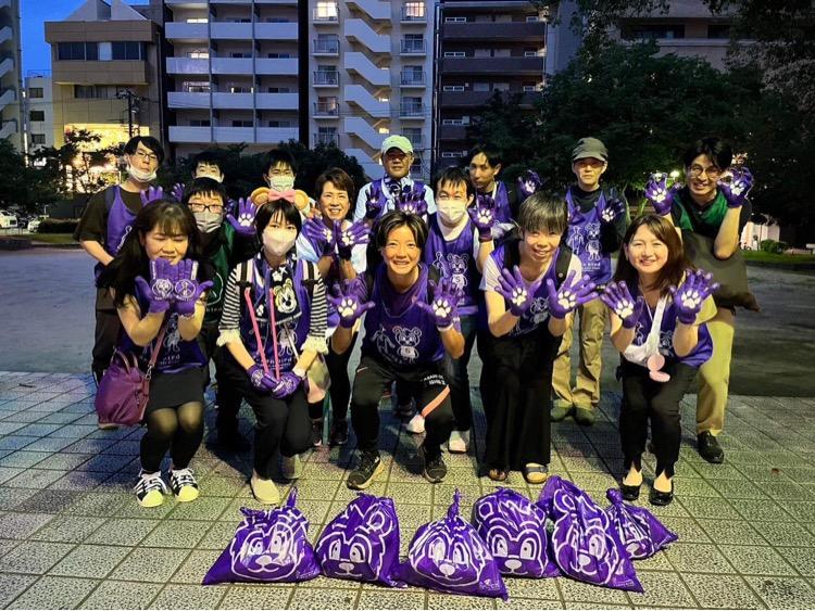 【広島】＜雨天中止＞夏の夜のサンフレッチェ広島さんコラボおそうじ画像