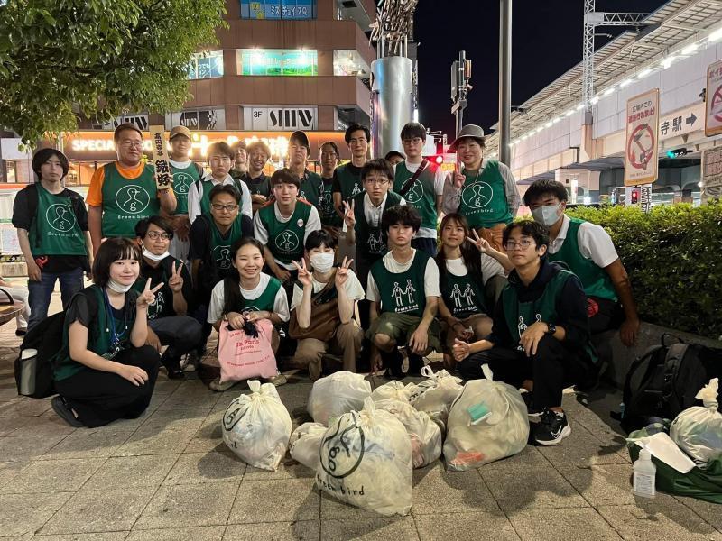 夜の高円寺おそうじ画像