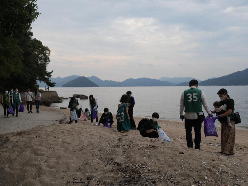 ＜満席御礼＞12月のサンフレッチェ広島さんコラボ宮島ビーチクリーン画像
