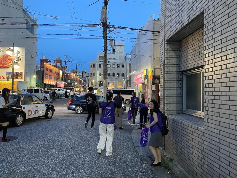 【広島】city scapeコラボおそうじ夕方編-city crawl evening-画像