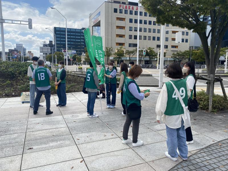 新潟チーム　４月２回目新潟駅前繁華街ごみ拾い！！画像