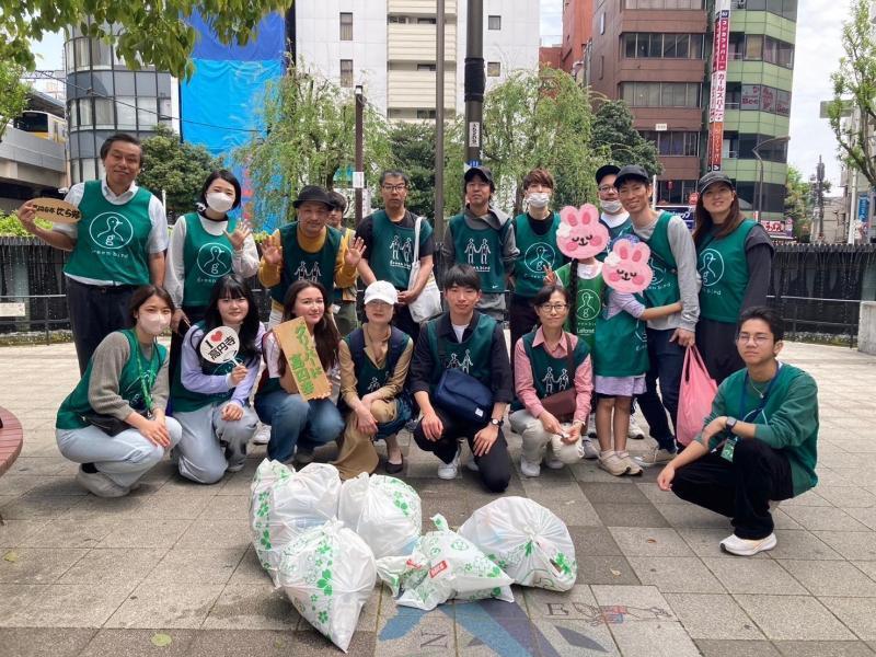 朝の高円寺おそうじ画像