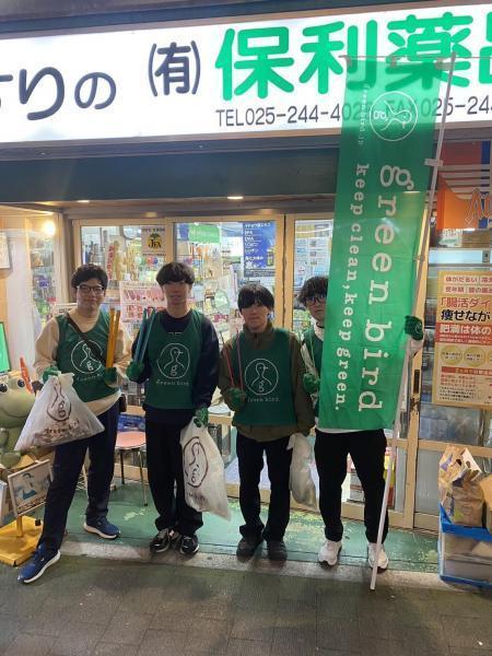 新潟チーム　５月も元気に駅前繁華街そうじ！！画像