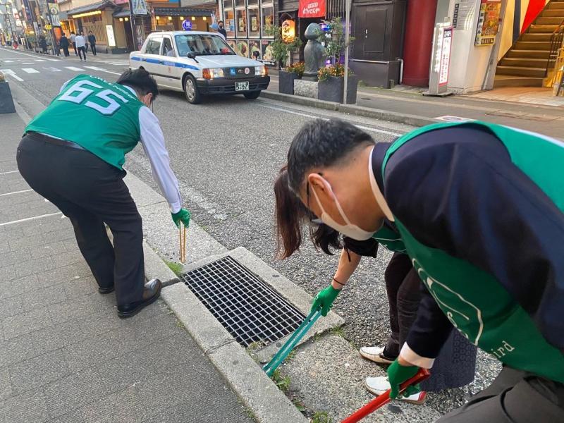 新潟チーム 7月1回目繁華街ごみ拾いー！！画像