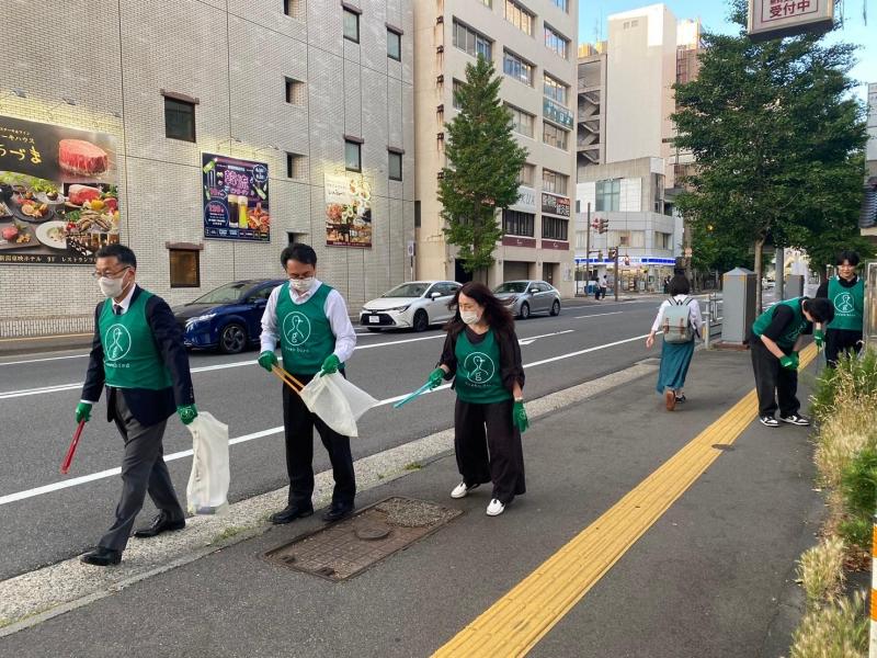 新潟チーム 7月1回目繁華街ごみ拾いー！！画像