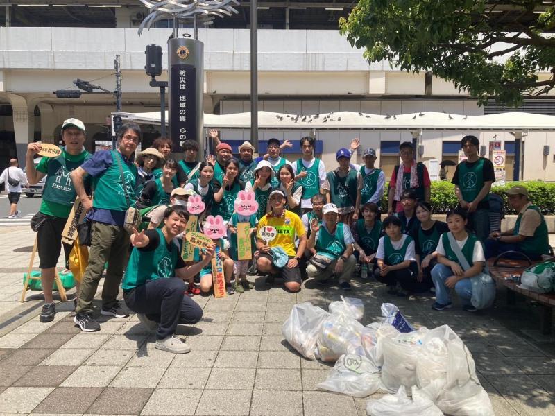 朝の高円寺おそうじ画像