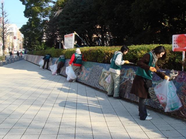 2007年 1月 30日 駒沢公園道り画像