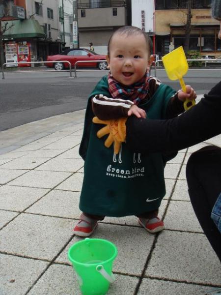 2007年 2月 10日 駒沢公園通りそうじ画像