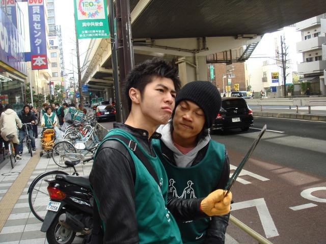 2007年 3月 10日 駒沢公園通りそうじ画像