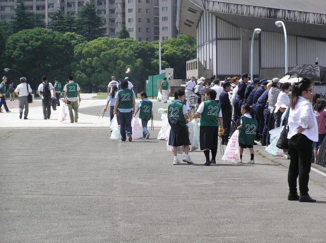 第27回　駒沢公園そうじ画像