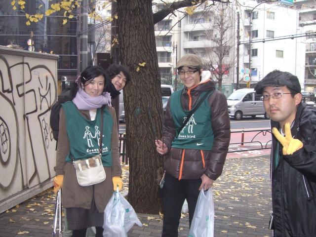 年末大恵比寿でゴミ拾い！画像