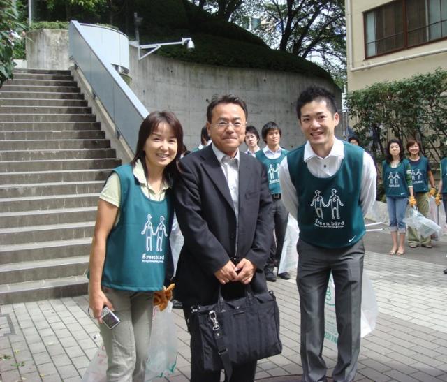 赤坂チーム トライアルそうじ画像