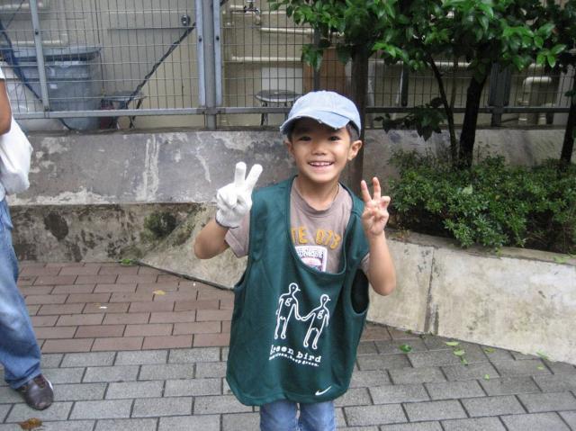 「赤坂朝そうじ」にちびっこ記者が！画像