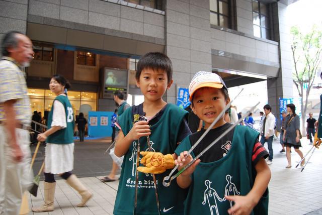 英会話でゴミ拾い☆画像