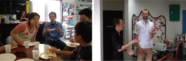 英会話でゴミ拾い☆画像