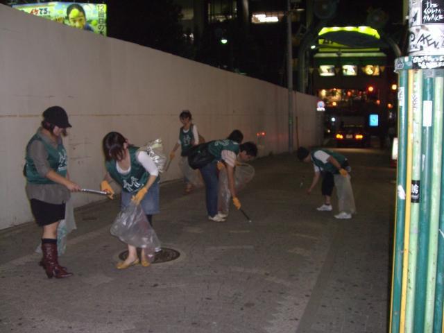 久し振りのよるそうじ☆画像