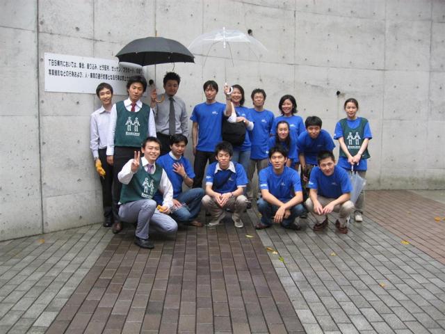 インテルさんとコラボそうじ画像