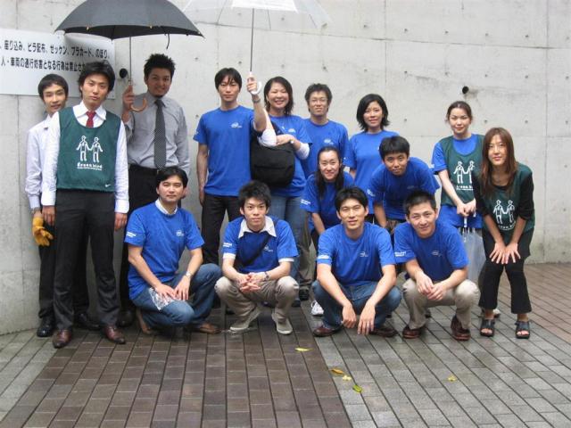 インテルさんとコラボそうじ画像