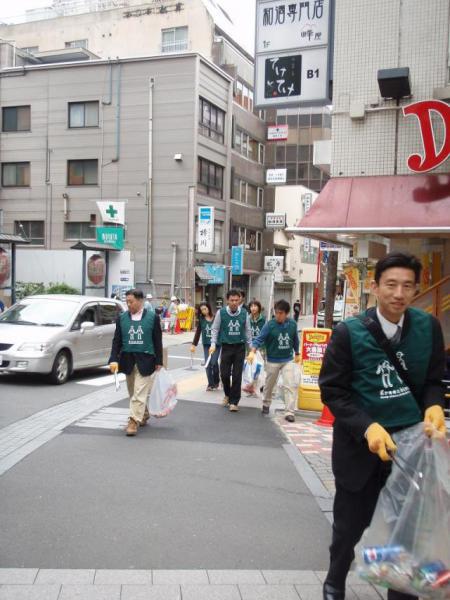 久しぶり！の赤坂掃除画像