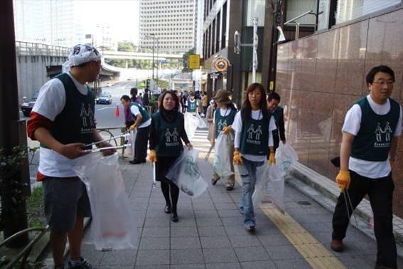 プルデンシャルさんとのコラボそうじ！画像