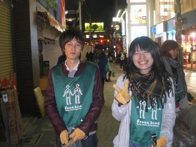 夜を行く小鳥たち画像