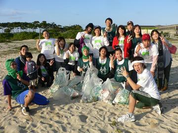 チーム沖縄、トライアルクリーンアップ！画像