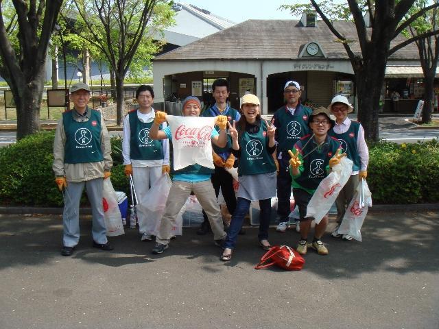 2009年 4月 19日 駒沢公園そうじ画像