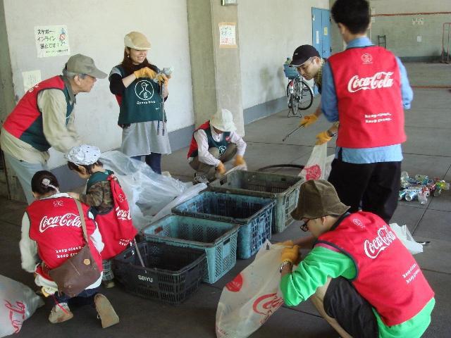 2009年 4月 19日 駒沢公園そうじ画像